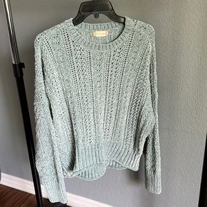 Altar'd State mint green sweater